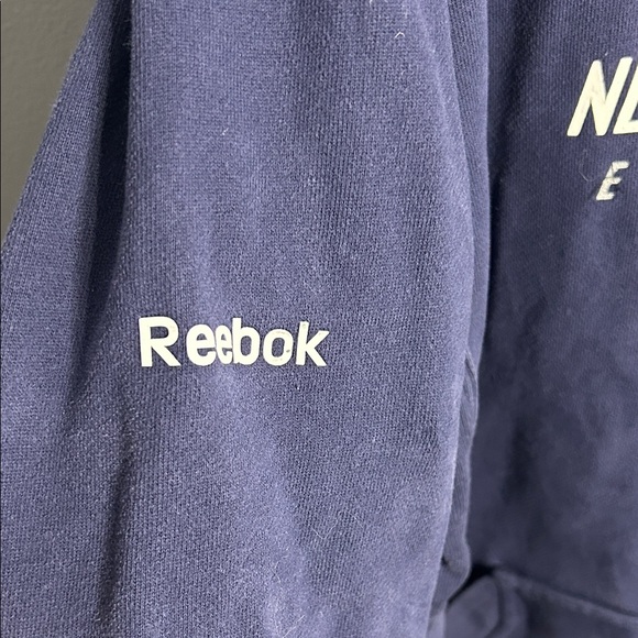 Reebok Onfield New England patriots equipment NFL Blue Sweatshirt - Picture 4 of 9